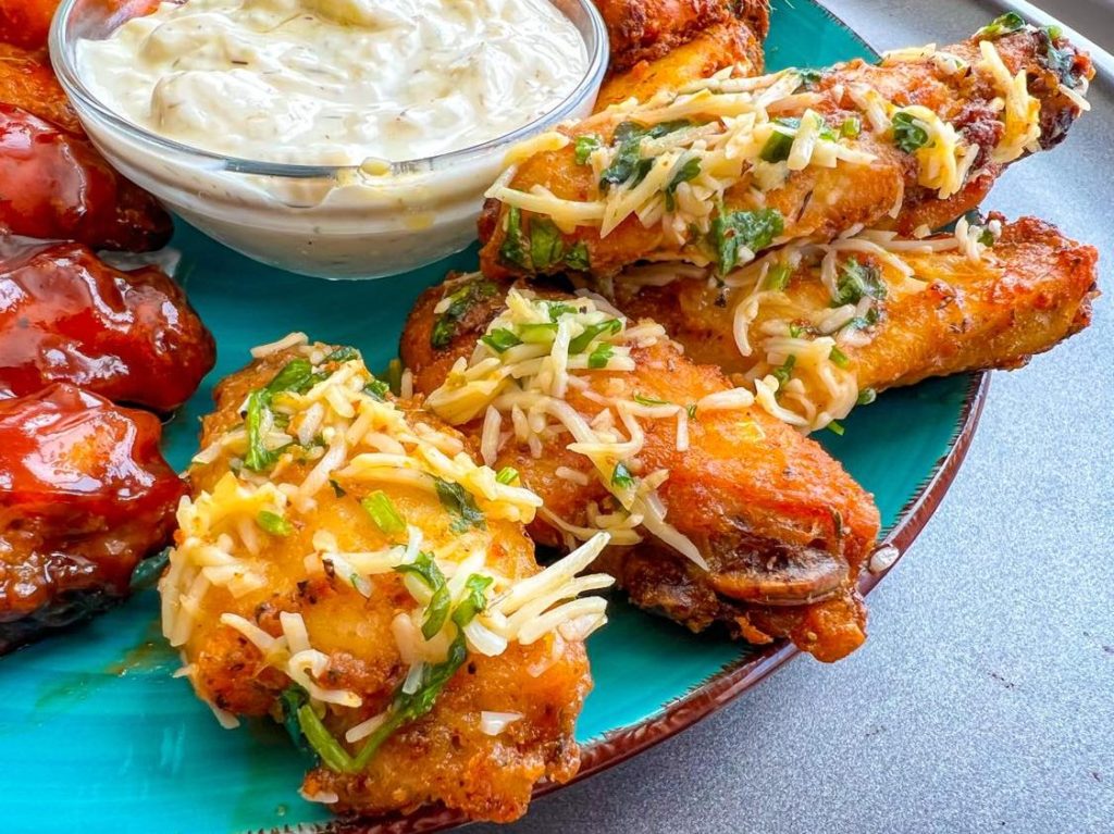 garlic parmesan wings